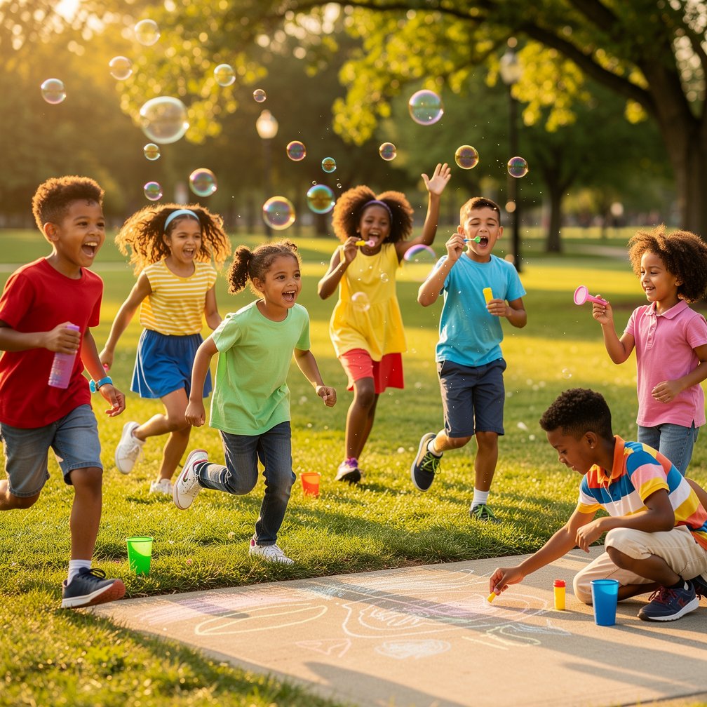 Colorful children